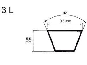 Ремък за пералня 3L524